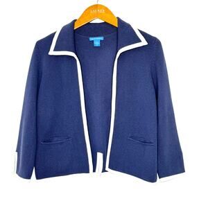 White‎ + Warren Open Front Sweater